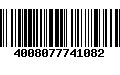 Código de Barras 4008077741082