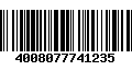 Código de Barras 4008077741235