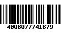 Código de Barras 4008077741679