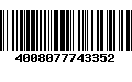 Código de Barras 4008077743352