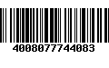 Código de Barras 4008077744083