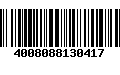 Código de Barras 4008088130417