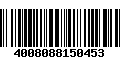 Código de Barras 4008088150453