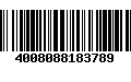 Código de Barras 4008088183789