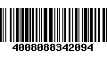 Código de Barras 4008088342094