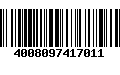 Código de Barras 4008097417011