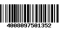 Código de Barras 4008097501352