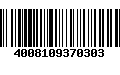 Código de Barras 4008109370303