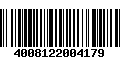 Código de Barras 4008122004179