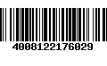 Código de Barras 4008122176029