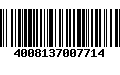 Código de Barras 4008137007714