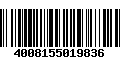 Código de Barras 4008155019836