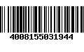 Código de Barras 4008155031944