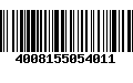 Código de Barras 4008155054011