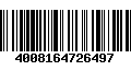 Código de Barras 4008164726497