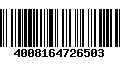 Código de Barras 4008164726503