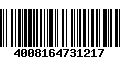 Código de Barras 4008164731217