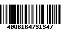 Código de Barras 4008164731347