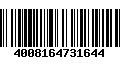 Código de Barras 4008164731644