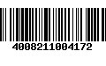 Código de Barras 4008211004172