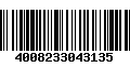 Código de Barras 4008233043135