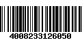 Código de Barras 4008233126050