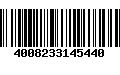 Código de Barras 4008233145440