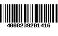 Código de Barras 4008239201416