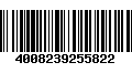 Código de Barras 4008239255822