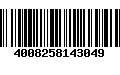 Código de Barras 4008258143049