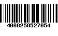 Código de Barras 4008258527054