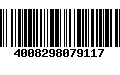 Código de Barras 4008298079117