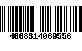 Código de Barras 4008314060556