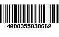 Código de Barras 4008355030662