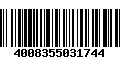 Código de Barras 4008355031744