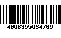 Código de Barras 4008355034769