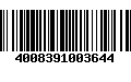 Código de Barras 4008391003644