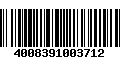 Código de Barras 4008391003712