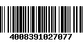 Código de Barras 4008391027077