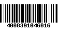 Código de Barras 4008391046016