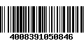 Código de Barras 4008391050846