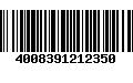 Código de Barras 4008391212350