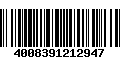 Código de Barras 4008391212947