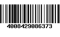 Código de Barras 4008429086373