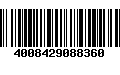 Código de Barras 4008429088360