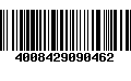 Código de Barras 4008429090462