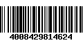 Código de Barras 4008429814624