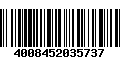 Código de Barras 4008452035737