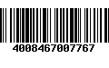 Código de Barras 4008467007767