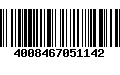 Código de Barras 4008467051142